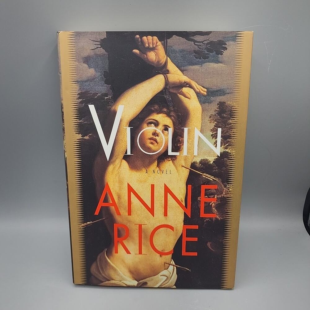 Violin by Anne Rice, Hardcover, Dustjacket, First Trade Edition